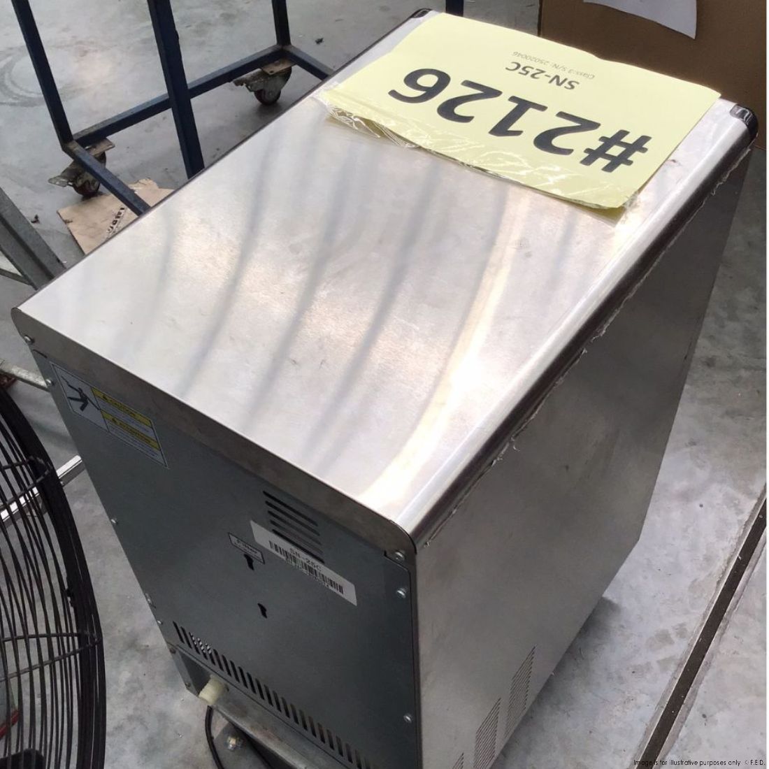 2NDs: Blizzard Underbench Bullet Ice Maker 25Kg - SN-25C-NSW2126