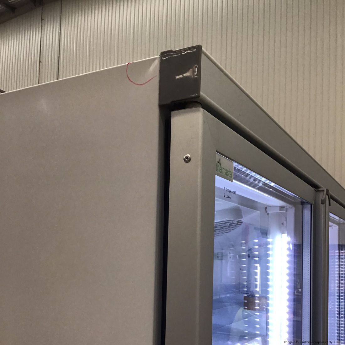 CLEARANCE - Thermaster Four Door Supermarket Fridge - LG-2200GBM - NSW2151