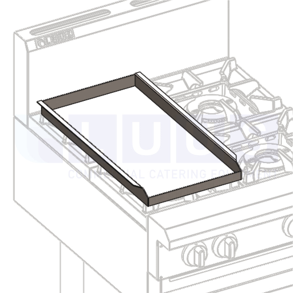 Luus Drop on Plate - 8mm Mild Steel - CS/RS/RF Open Burner Series 201281