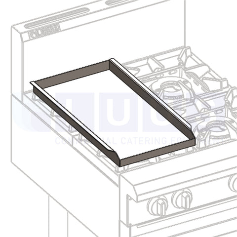Luus Drop on Plate - 8mm Mild Steel - CS/RS/RF Open Burner Series 201281