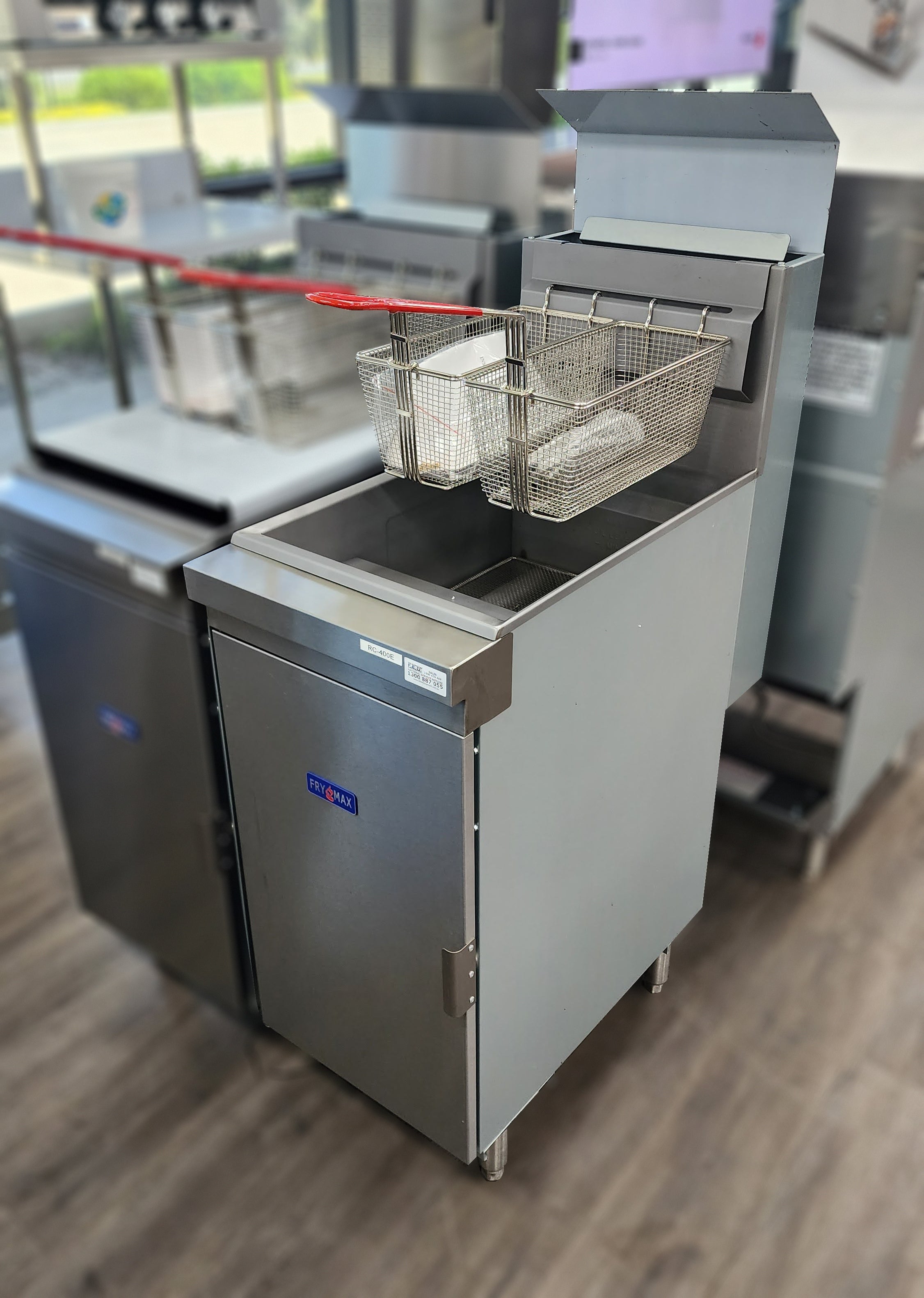 FryMAX Superfast Natural Gas Tube Fryer RC400E