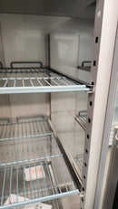 FED-X S/S Two Full Glass Door Upright Freezer XURF1200G2V