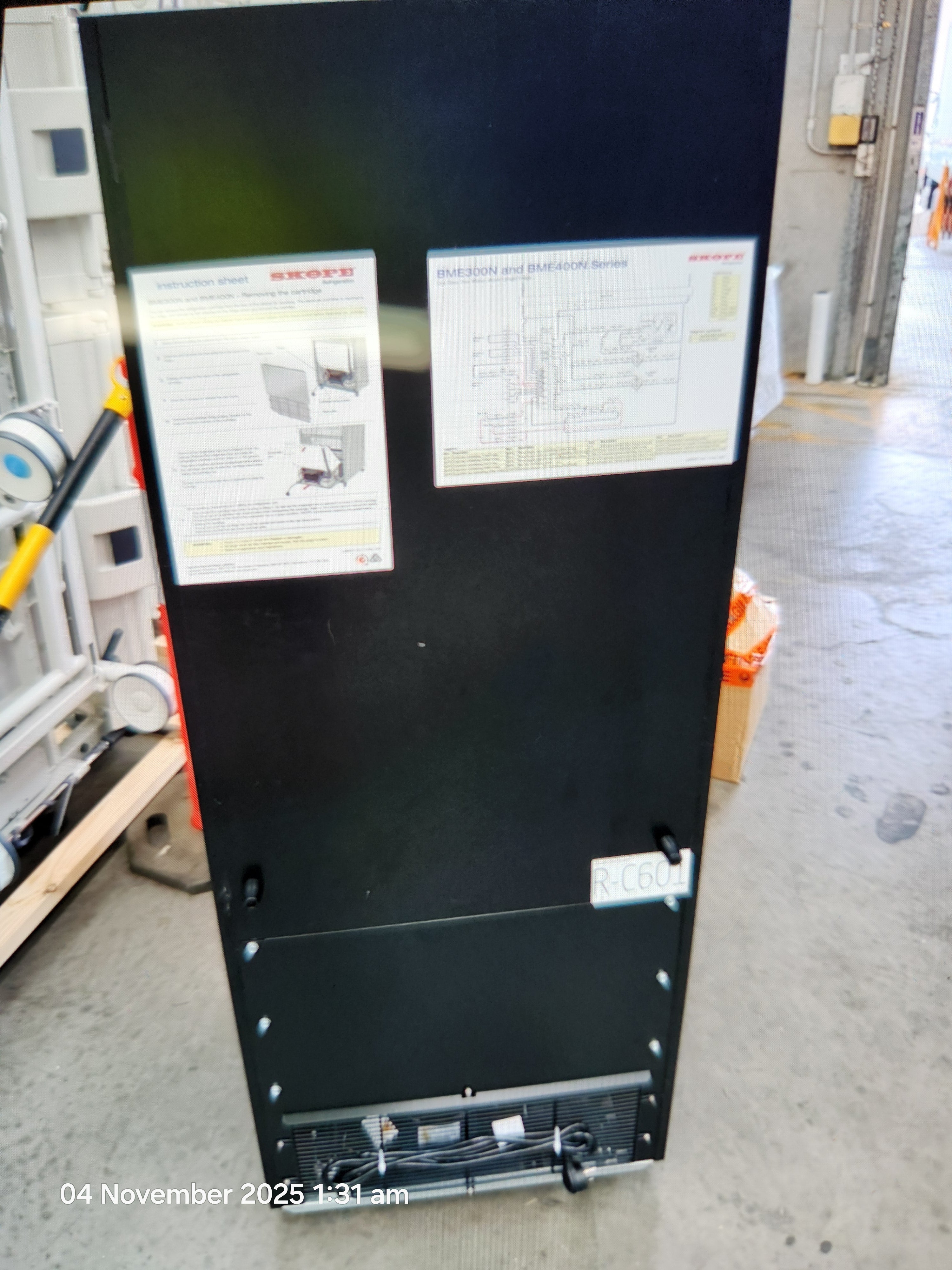 CLEARANCE - BME300N-A 1 Glass Door Display Fridge - BME300N-A-QA250510522