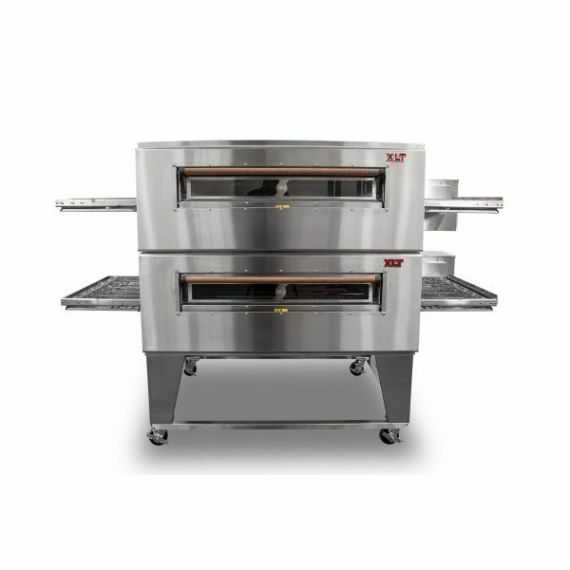 XLT Double Stack Gas Conveyor Impingement Oven - 32" Wide Conveyor with 55" Long Cooking Chamber