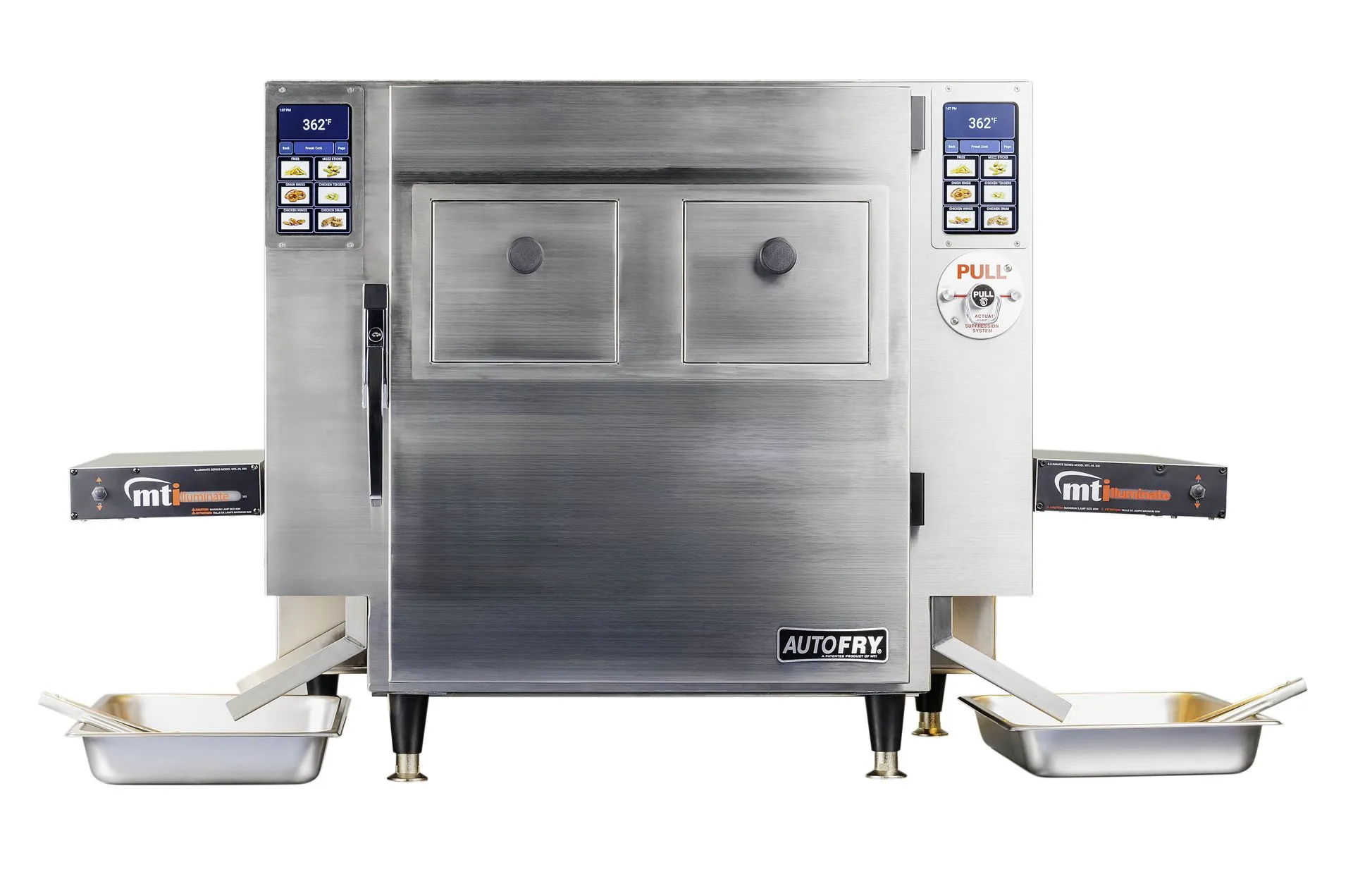 AutoFry MTI-40C Double Basket Countertop Deep Fryer - MTI-40C