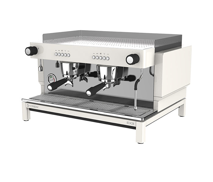 Expobar Crem EX3 - 2 Group Commercial Espresso Machine - White