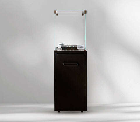 Tremblant Como Black Gas Heater - TREM291