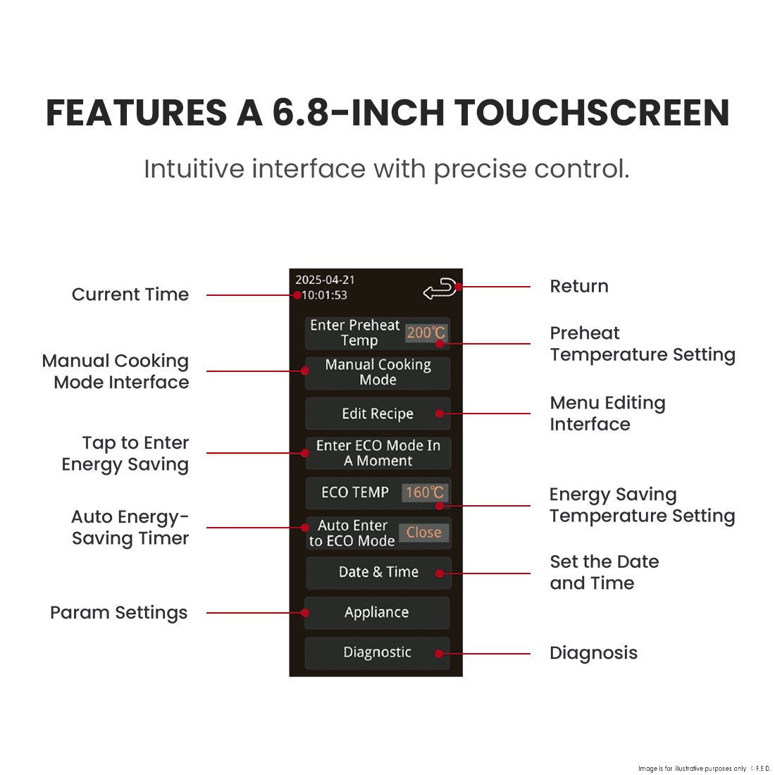 ExtremePro Speed Oven With Touchscreen NP-MWO-T