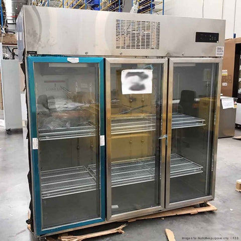 CLEARANCE - Three Door Upright Display Fridge SUCG1500