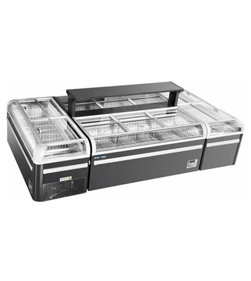 Snow Village Modular Supermarket Island Freezer CQG-25L