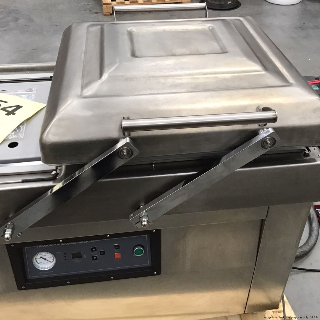 CLEARANCE - Yasaki Commercial Floor Type Double Chamber Vacuum Packing Machine - ZJ-VM500S2C - NSW2154