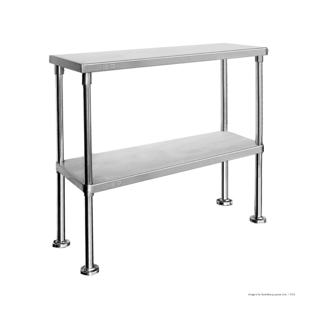 Modular Systems Double Tier 400 Deep Workbench Overshelf 750 High WBO2-1800-400