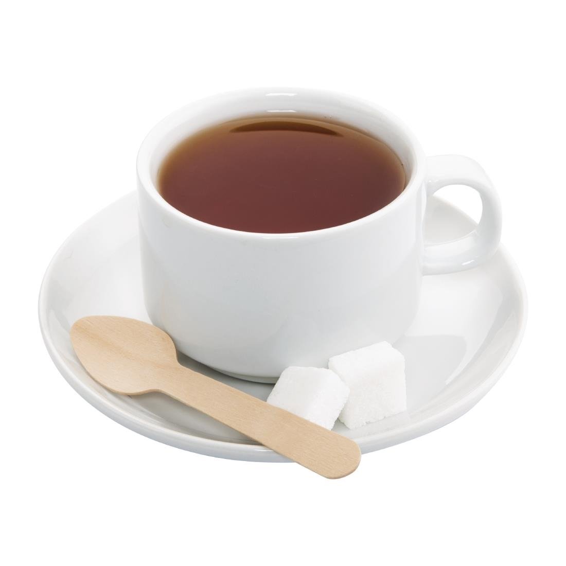 Fiesta Compostable Biodegradable Wooden Teaspoons (Pack of 100) - DK398