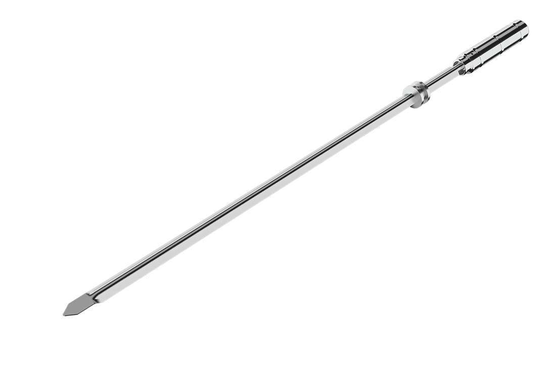 Single Skewer MEDIUM blade - aluminum handle - SCSKALM