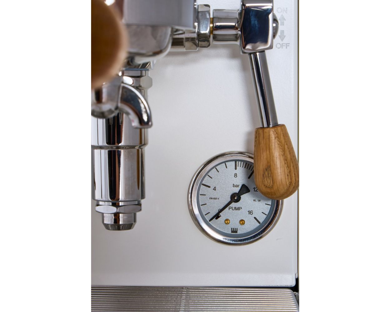 La Pavoni Cellini Mini - 1 Group Commercial Espresso Machine - White