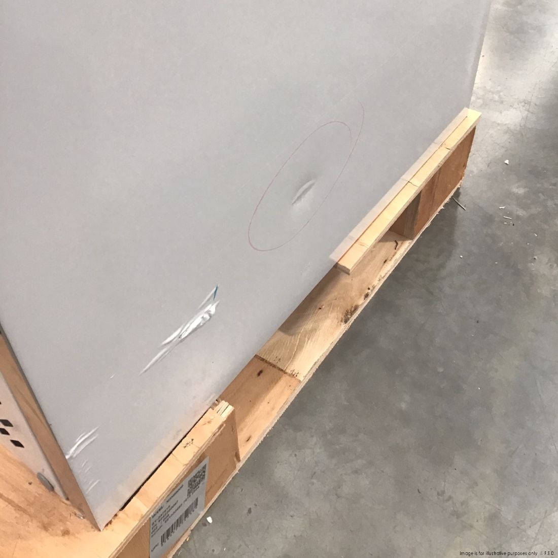 2NDS: FED-X Compact Workbench Fridge - XGNS900B-NSW2106