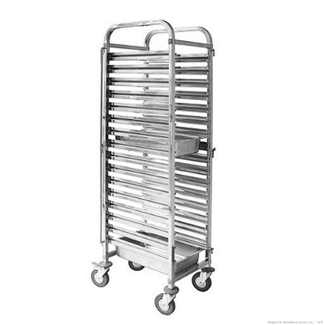 Modular Systems Modular System Gastronorm Pan Trolley 16 Pan 404091