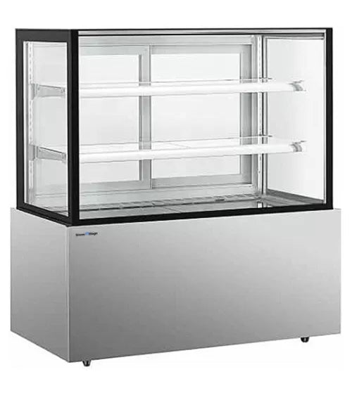 Snow Village Square Glass Chilled Food Display DG-900FZ