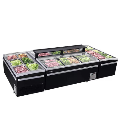 Snow Village Modular Supermarket Island Freezer CQZ-25L