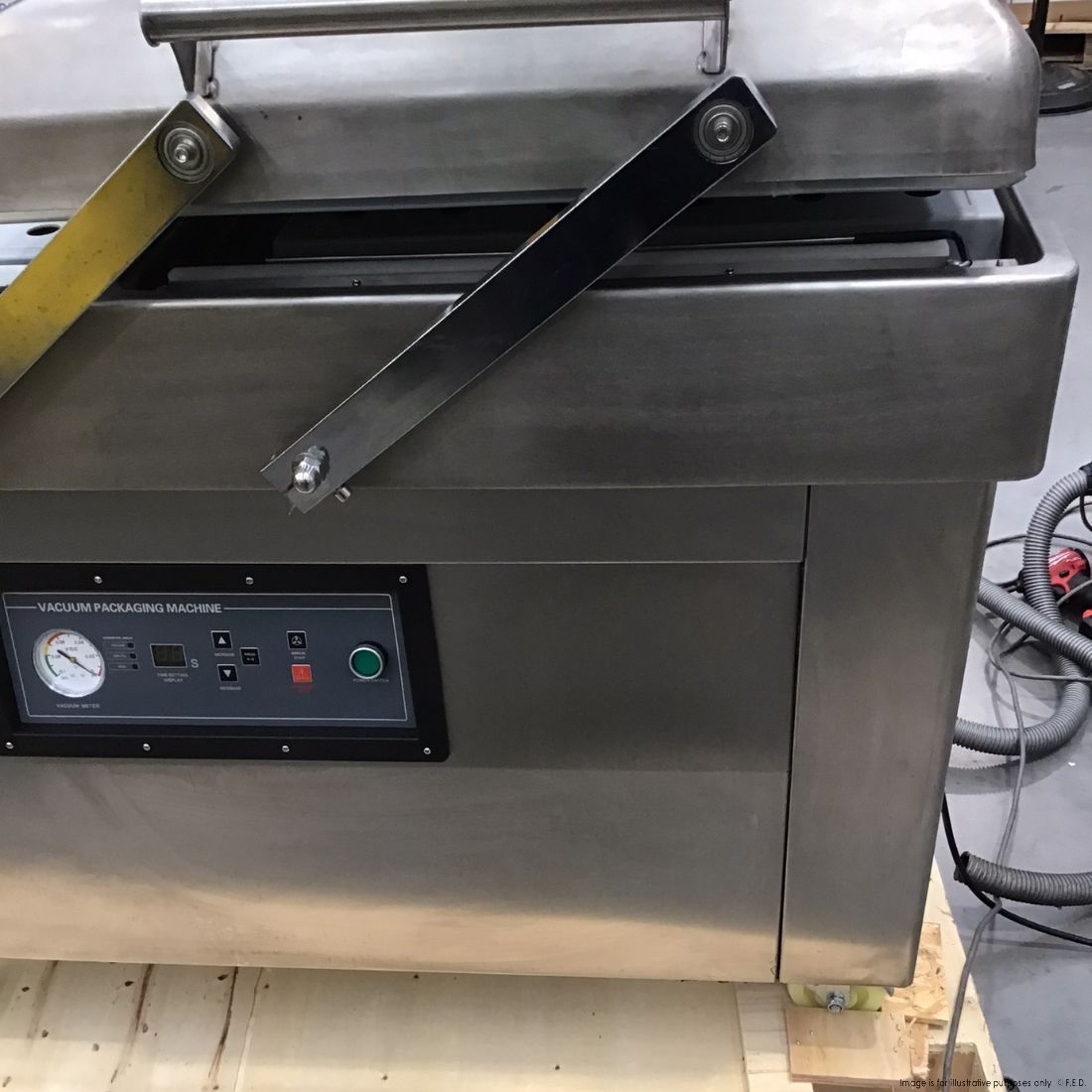 CLEARANCE - Yasaki Commercial Floor Type Double Chamber Vacuum Packing Machine - ZJ-VM500S2C - NSW2154