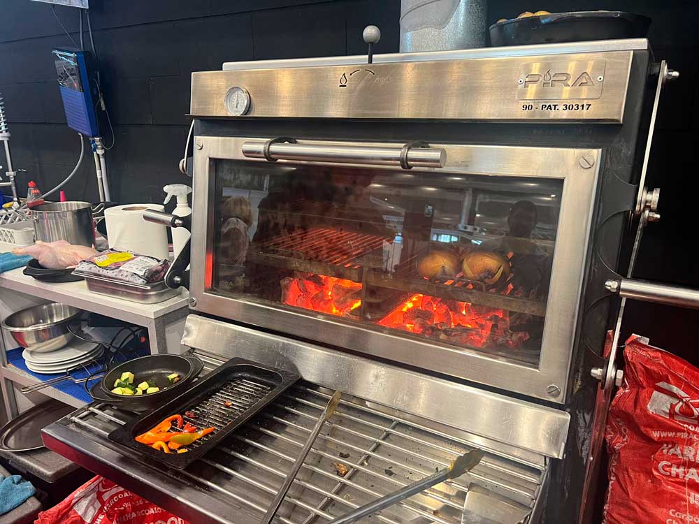 Pira 90 Lux ED Charcoal Oven - 500.104