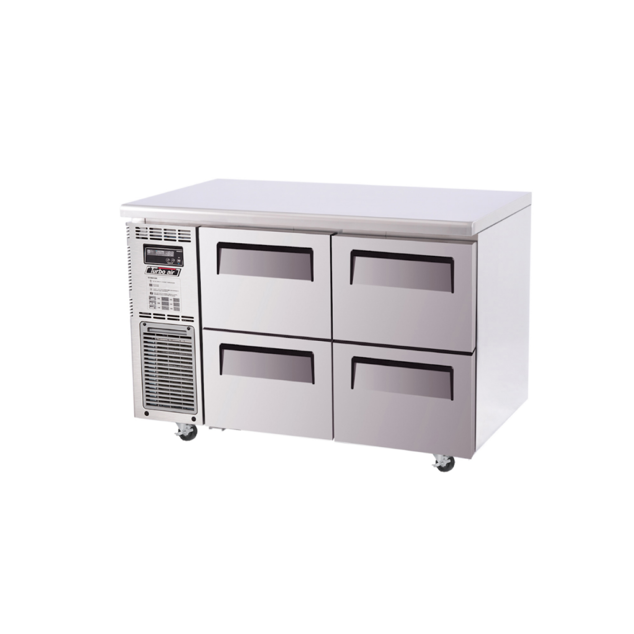 Turbo Air Undercounter 4 Drawer Freezer