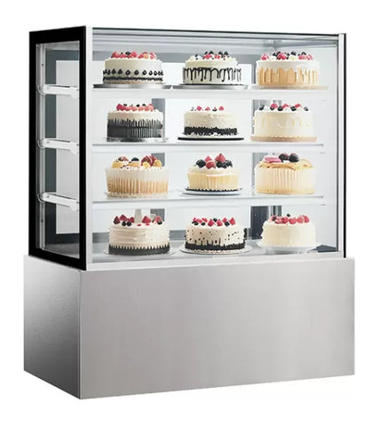 Snow Village Square Glass Chilled Food Display DG-1200FZH