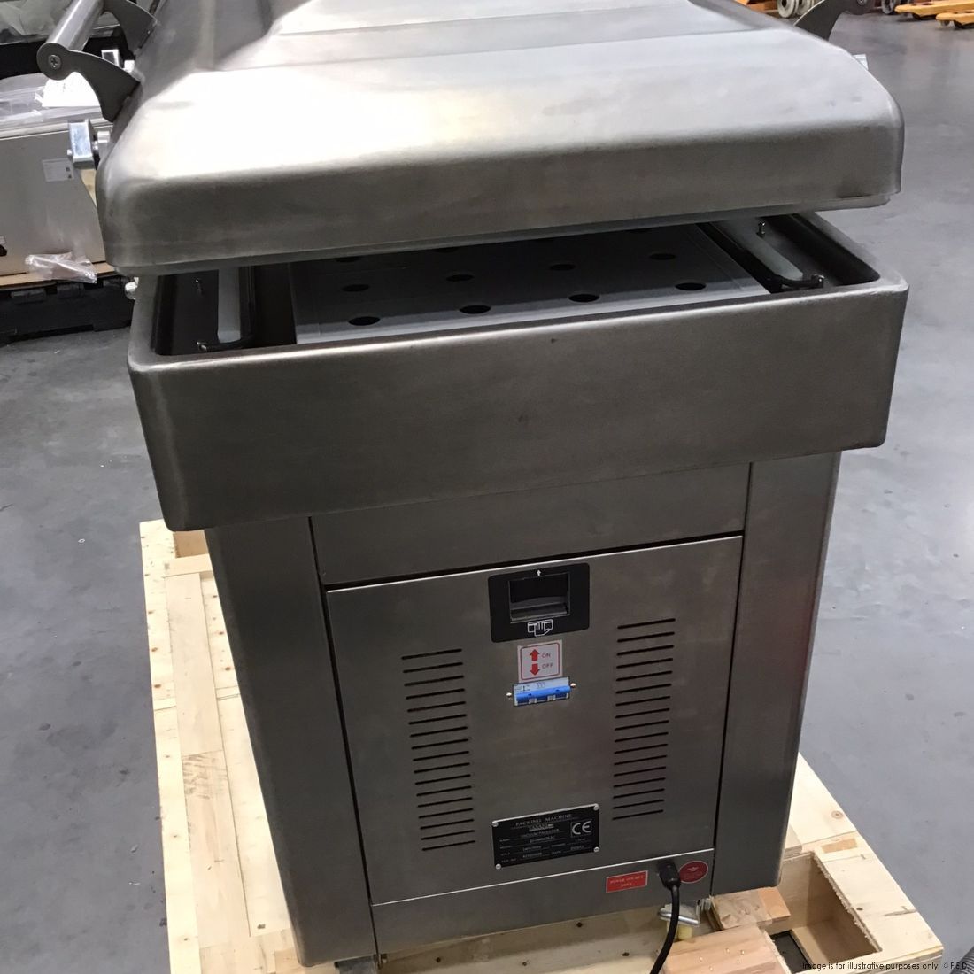 CLEARANCE - Yasaki Commercial Floor Type Double Chamber Vacuum Packing Machine - ZJ-VM500S2C - NSW2154
