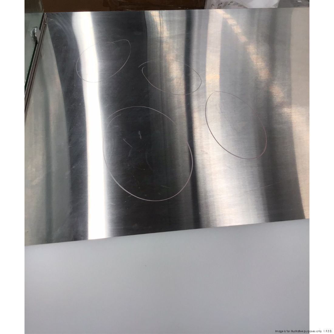 CLEARANCE - FED-X Three Door Salad Prep Fridge with Curve Glass Top - XTHP3100SALGC-NSW2161