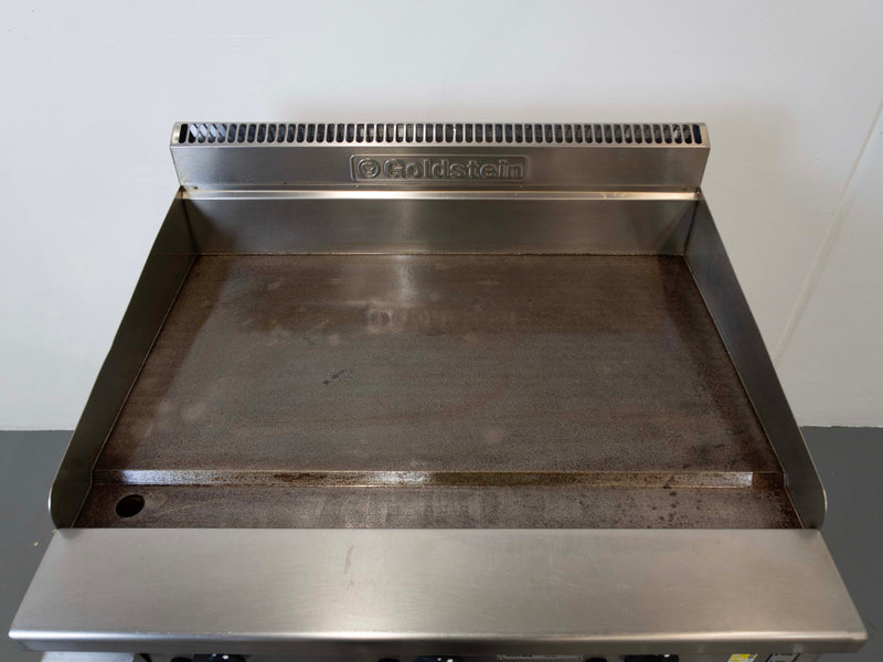 Goldstein GPGDB-36 3 Burner Griddle with Stand - 724179