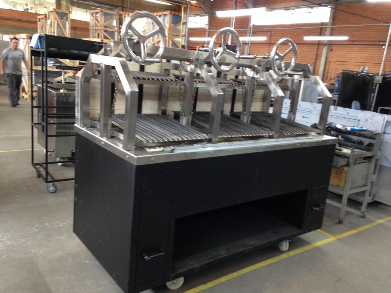 Scheer Parrilla 675 Charcoal & Wood Grill - 1000mm - P675-1000