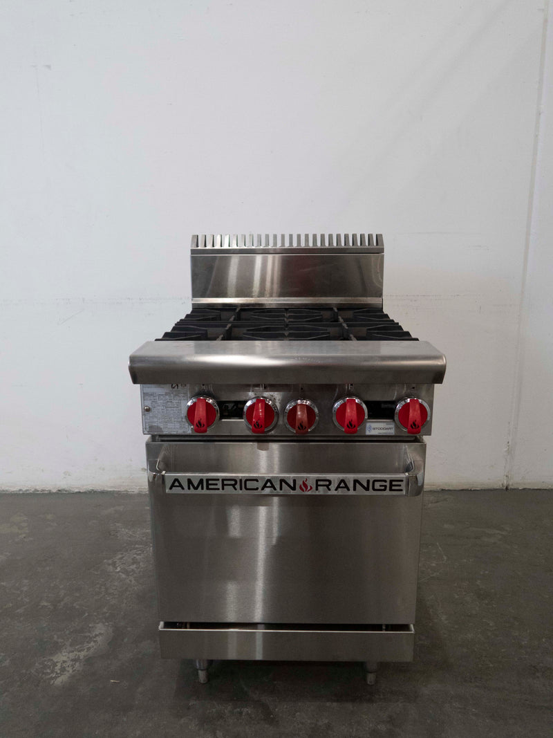 American Range AAR-4 4 Burner Range Oven - 726139