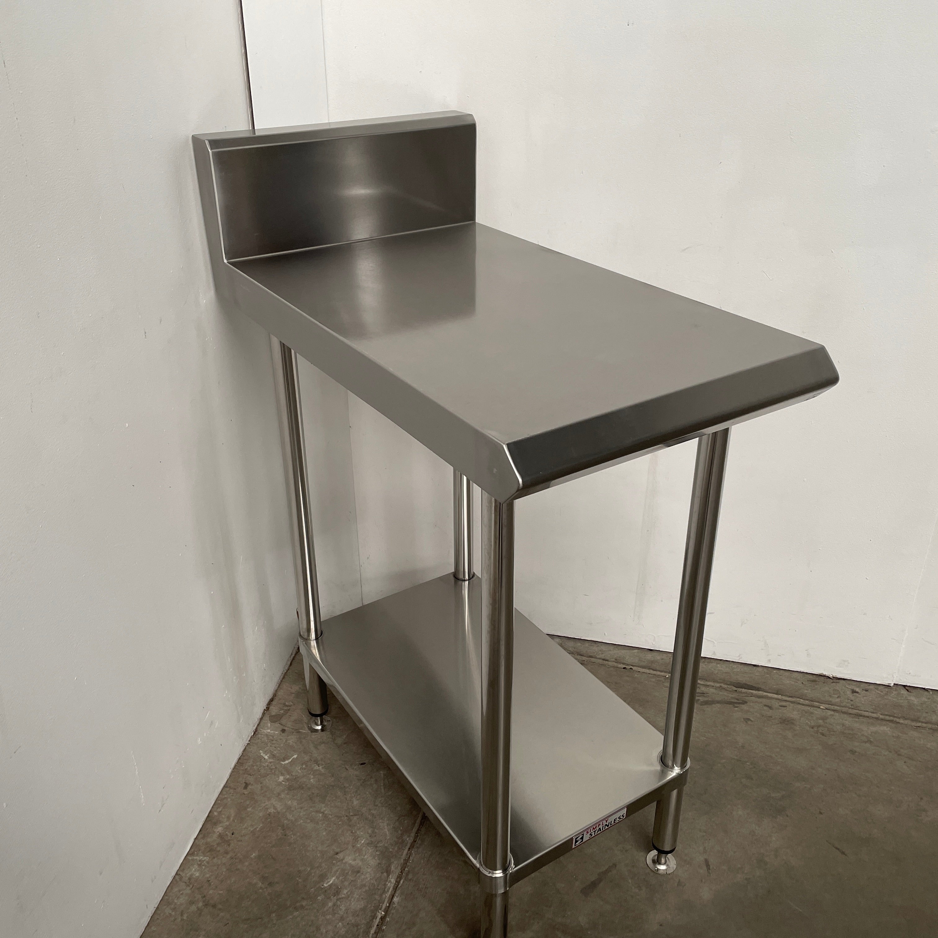 Simply Stainless Infill Bench with Splashback - 736971