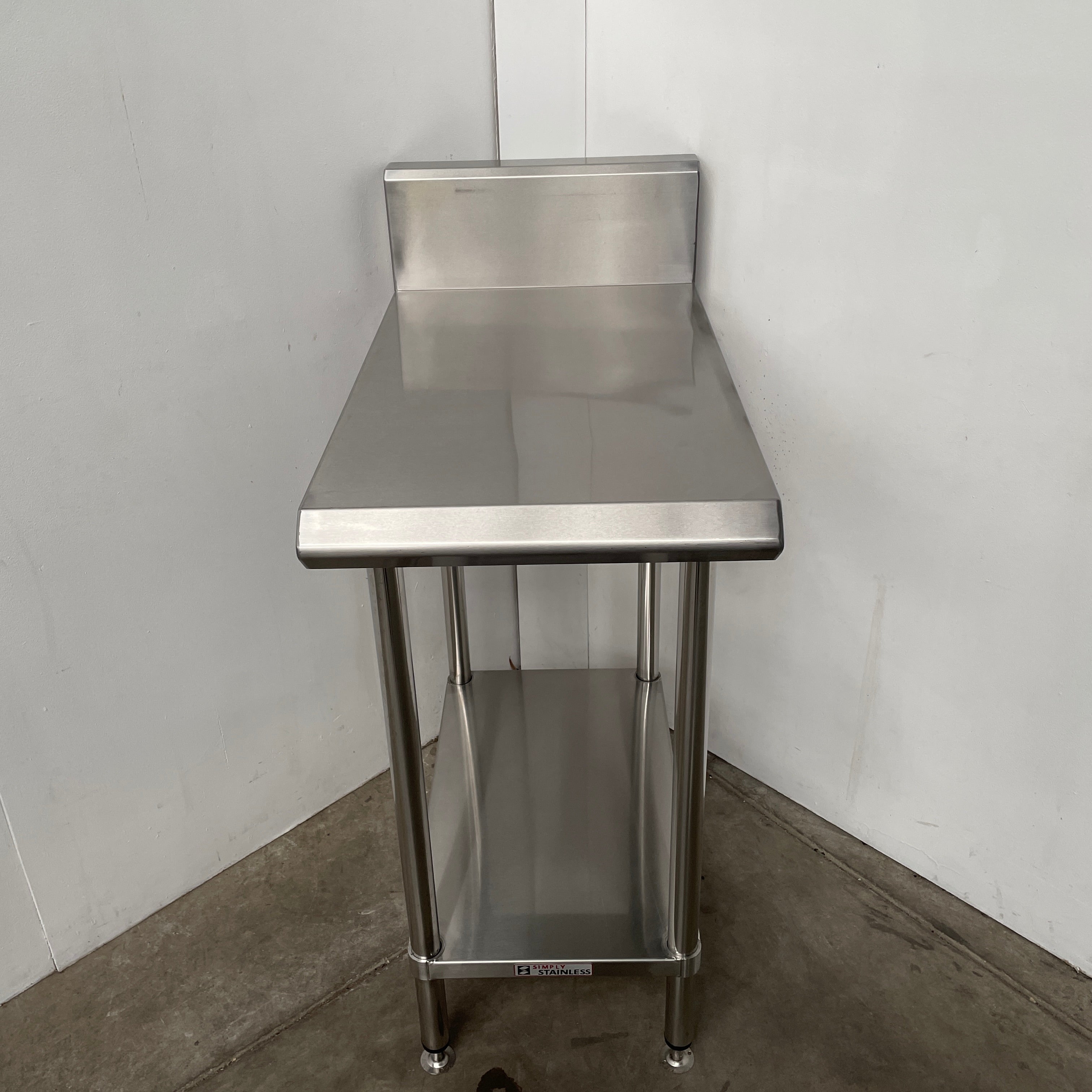 Simply Stainless Infill Bench with Splashback - 736971