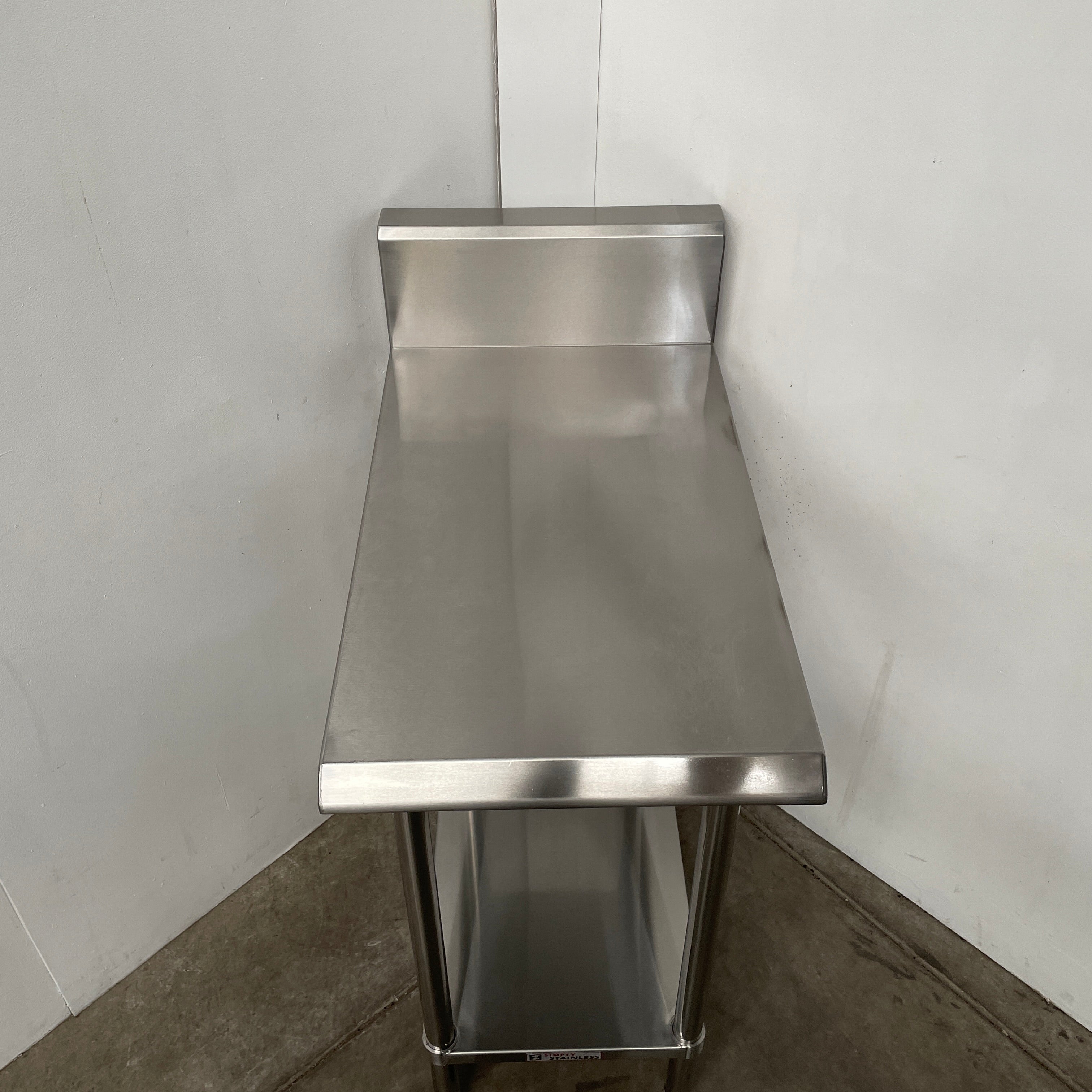 Simply Stainless Infill Bench with Splashback - 736971