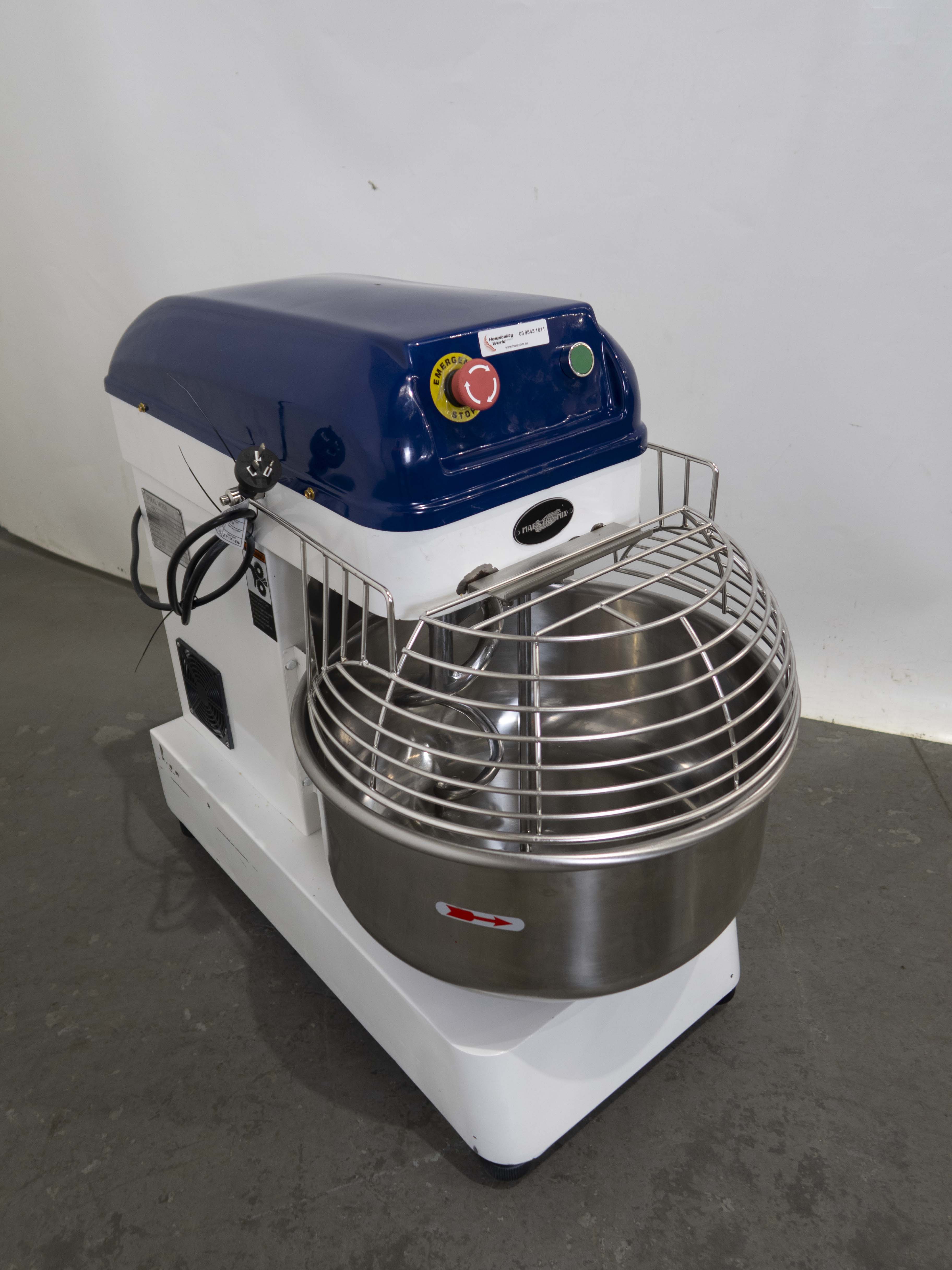 Maestro Mix  S30MAE1S 12.5 KG Spiral Mixer - 738571