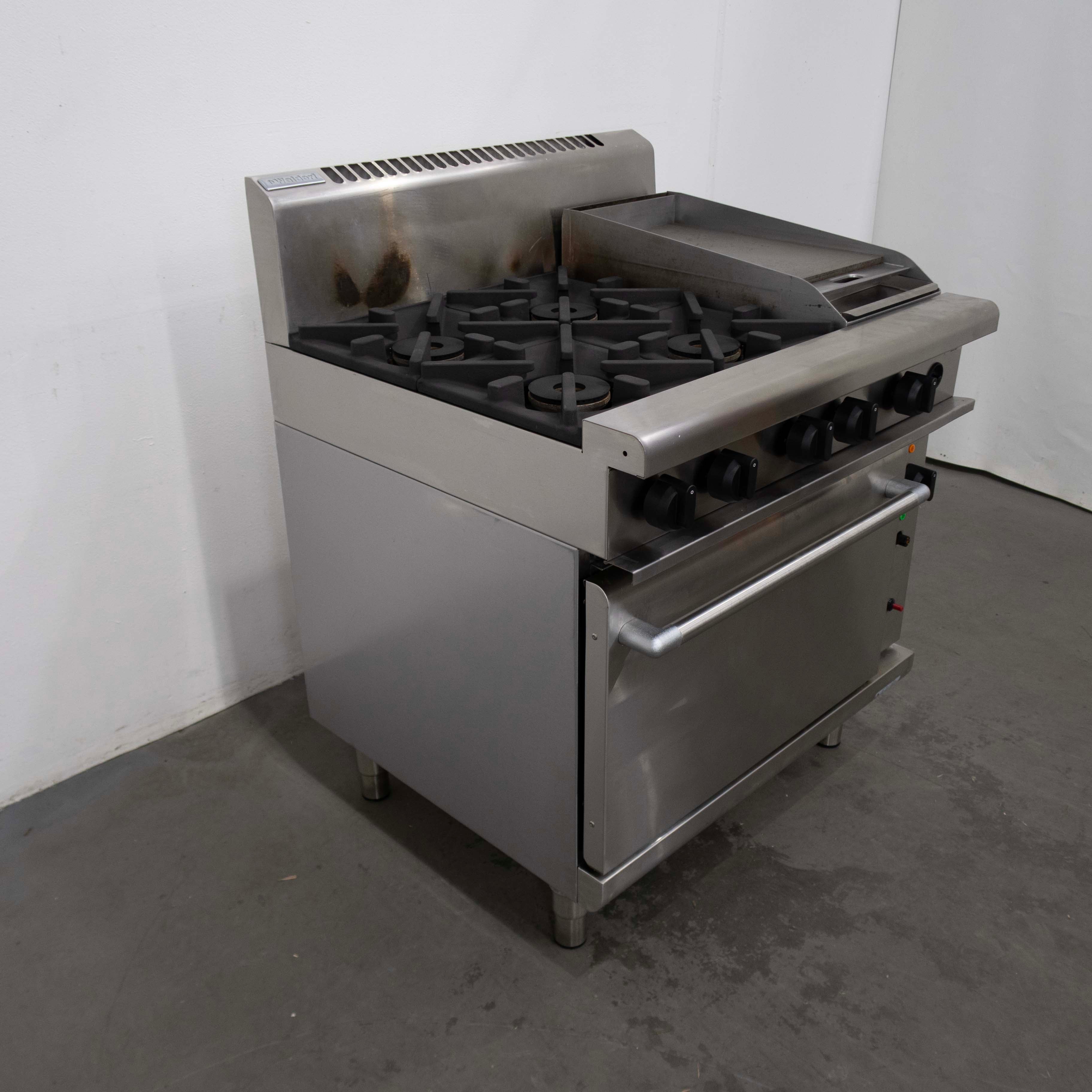 Waldorf RN8613GCF 4 Burner Range Oven with 1 Burner Griddle - 745697
