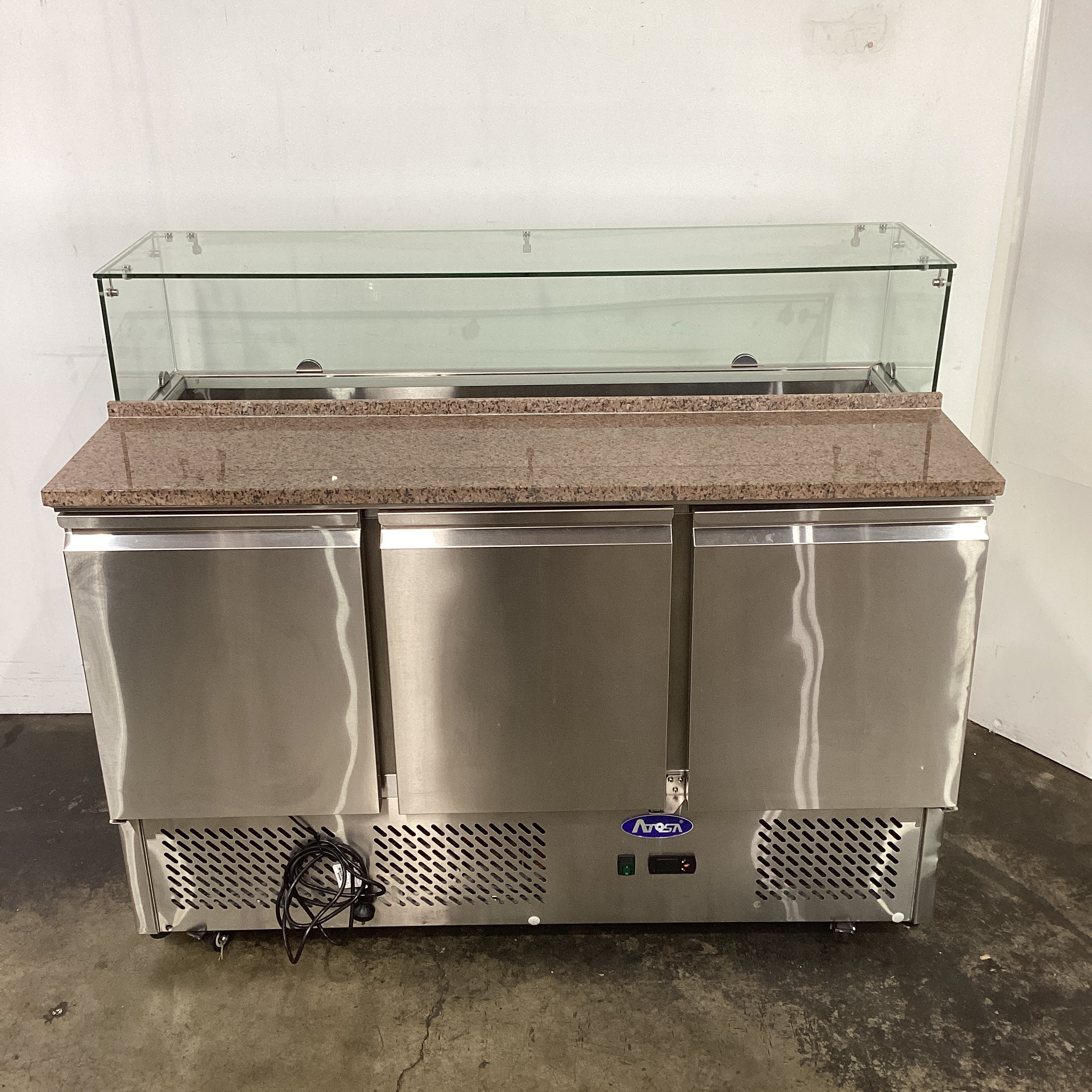 Atosa ESL3864 Sandwich Prep Fridge - 757685