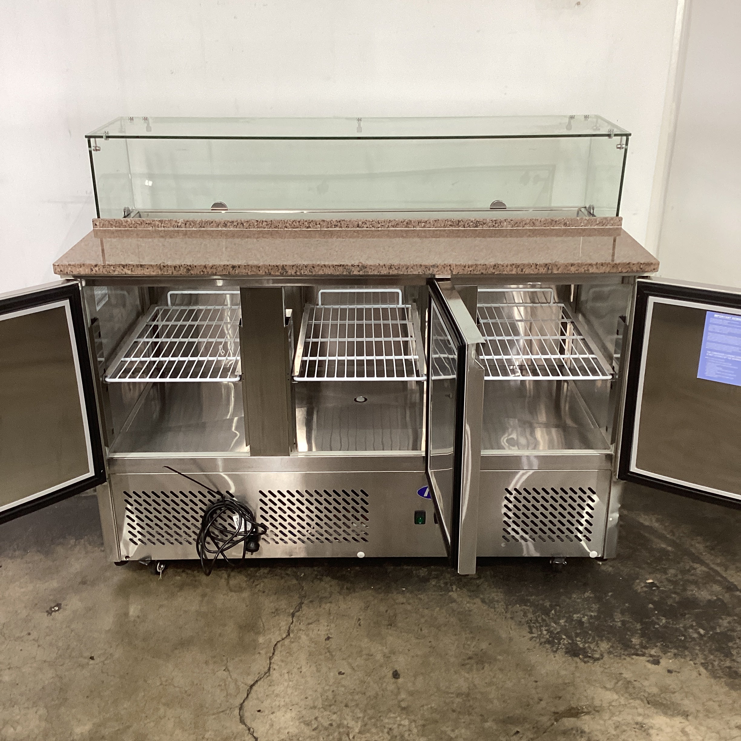 Atosa ESL3864 Sandwich Prep Fridge - 757685