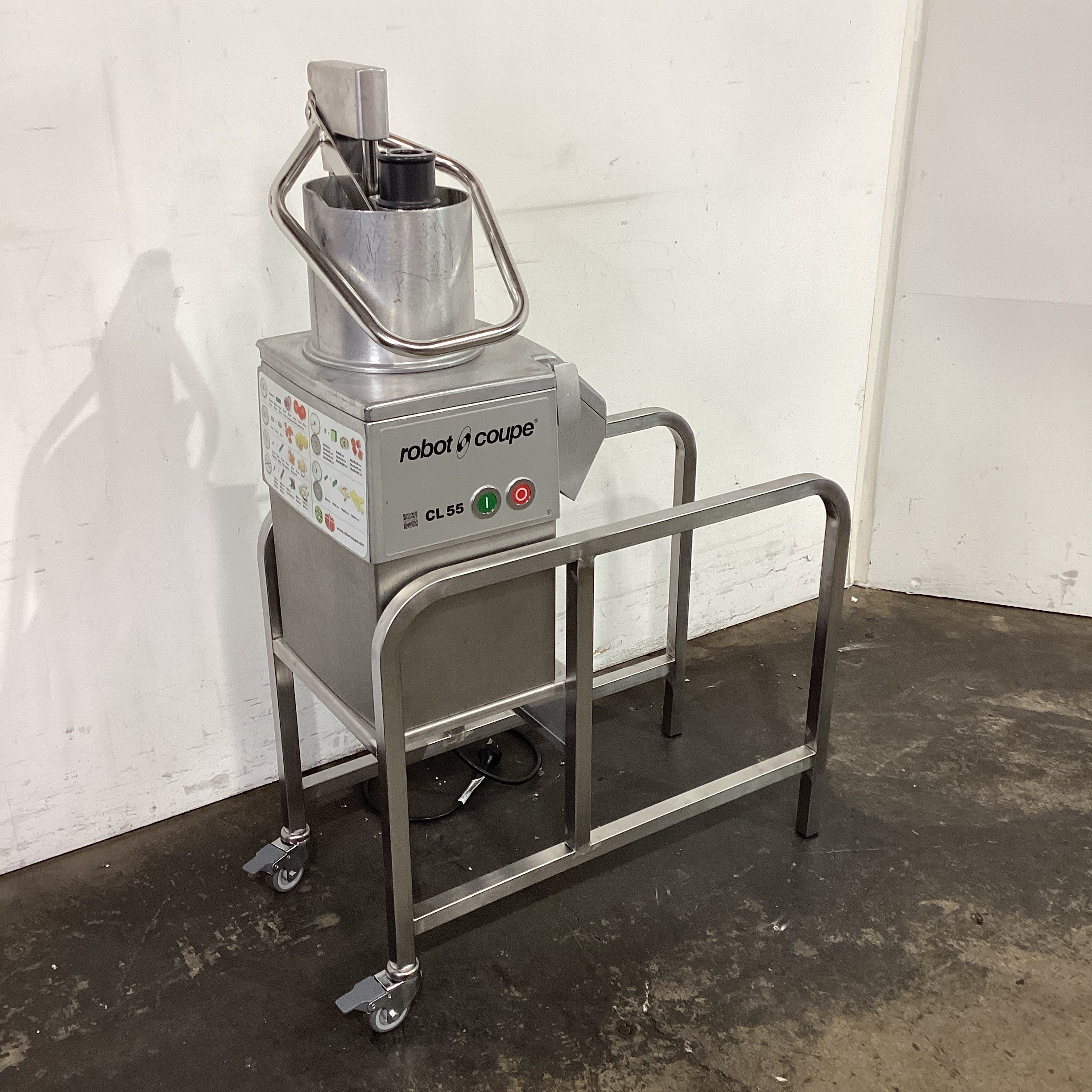 Robot Coupe CL55E Food Processor With Trolley - 762233