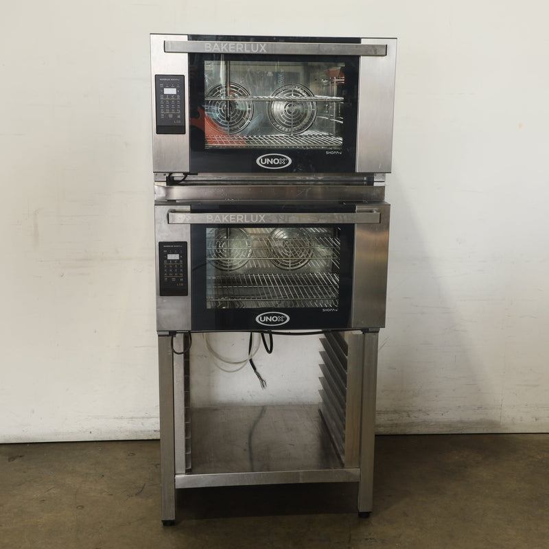 Unox XEFT-04EU-ELDV Convection Ovens + Stand - 769501