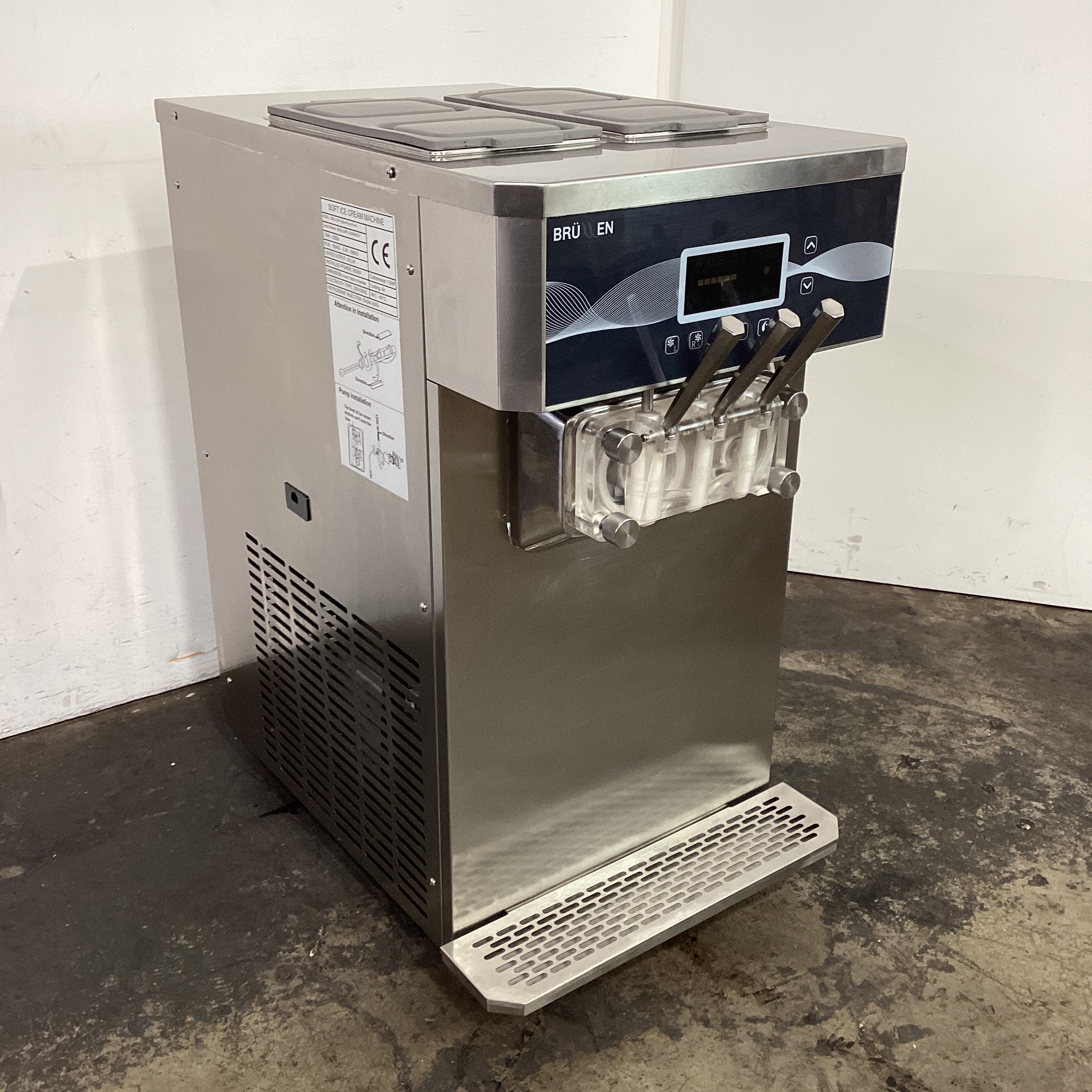 Brullen i26 Pro Twin Ice Cream Machine - 786335