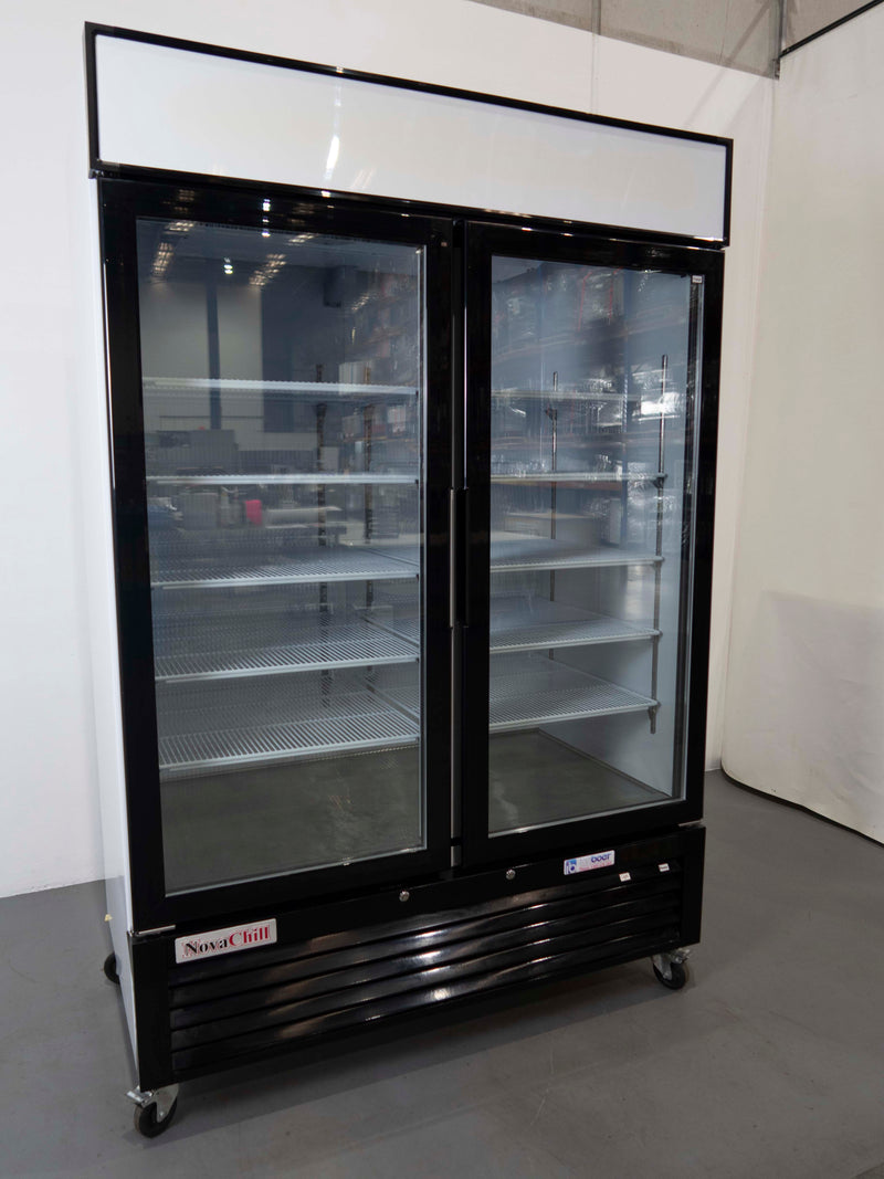 Novachill SM1300GZ Upright Display Freezer - 787218