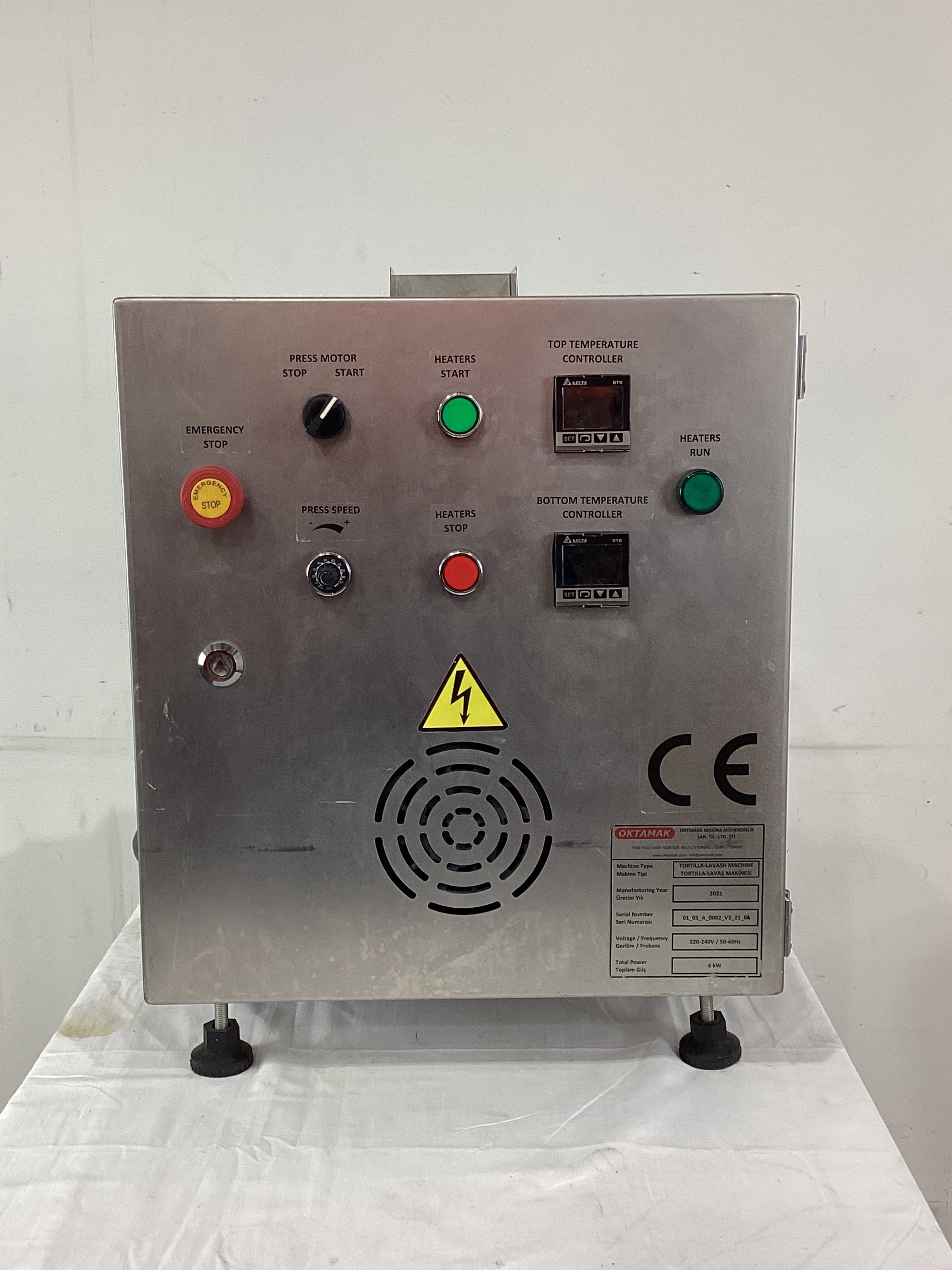 Oktamak Lavish Tortilla Machine - 788013