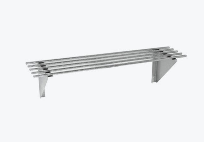 Single Tier Pipe Wall Shelf 1200w x 300d x 300h - 790966