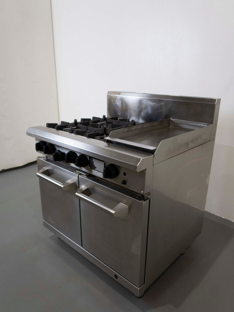 Luus CS-4B3P 4 Burner Range Oven - 791995