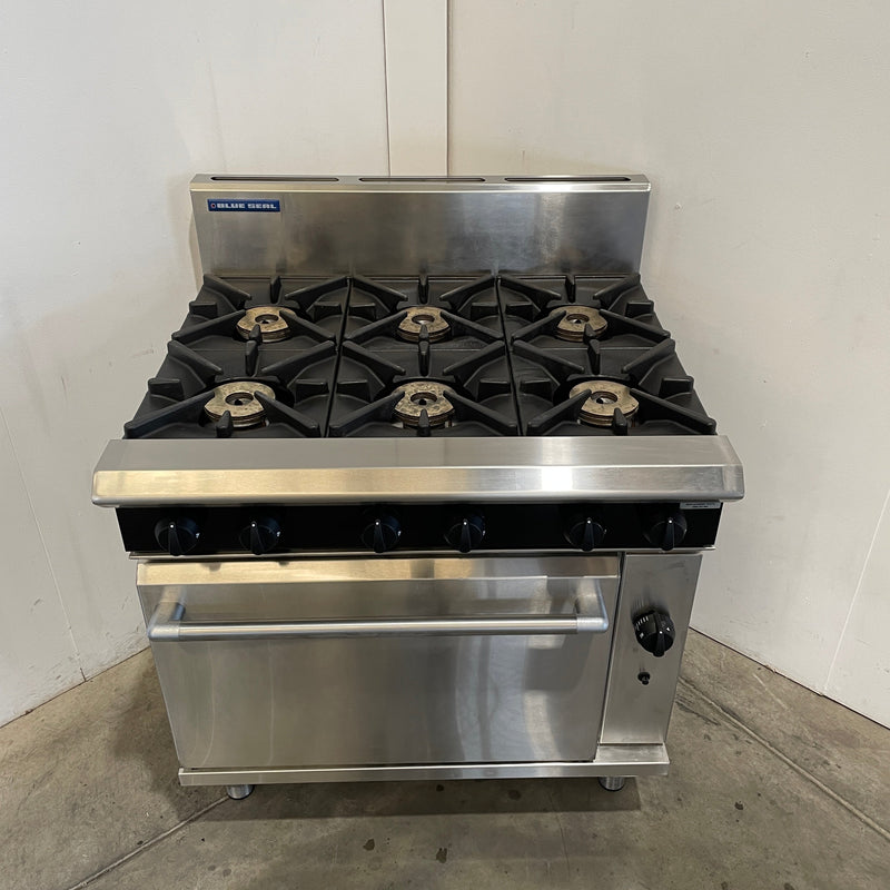 Blue Seal G506DF 6 Burner Range Oven - 794752