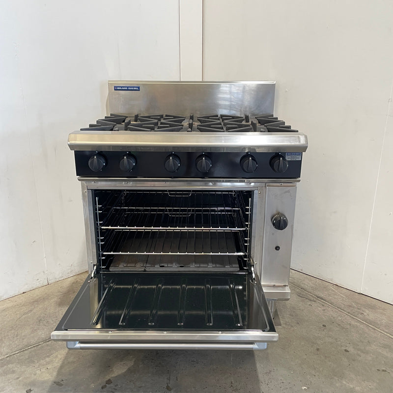 Blue Seal G506DF 6 Burner Range Oven - 794752