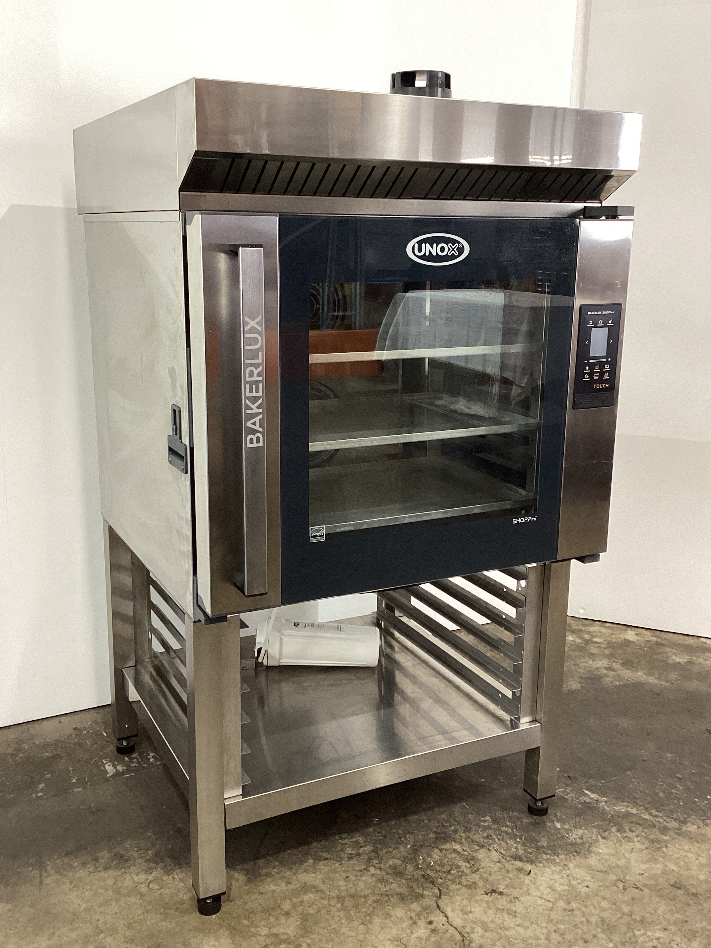 Unox XEFT-06EU-ETLV Combi Oven W/Stand & Exhaust Hood - 796034