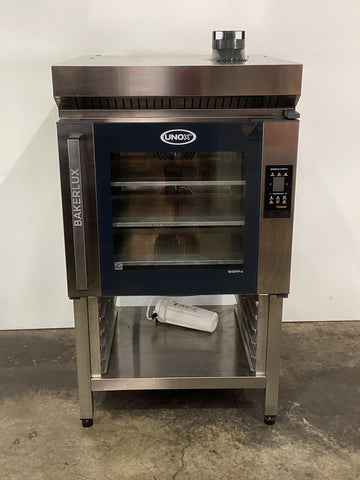 Unox XEFT-06EU-ETLV Combi Oven W/Stand & Exhaust Hood - 796034